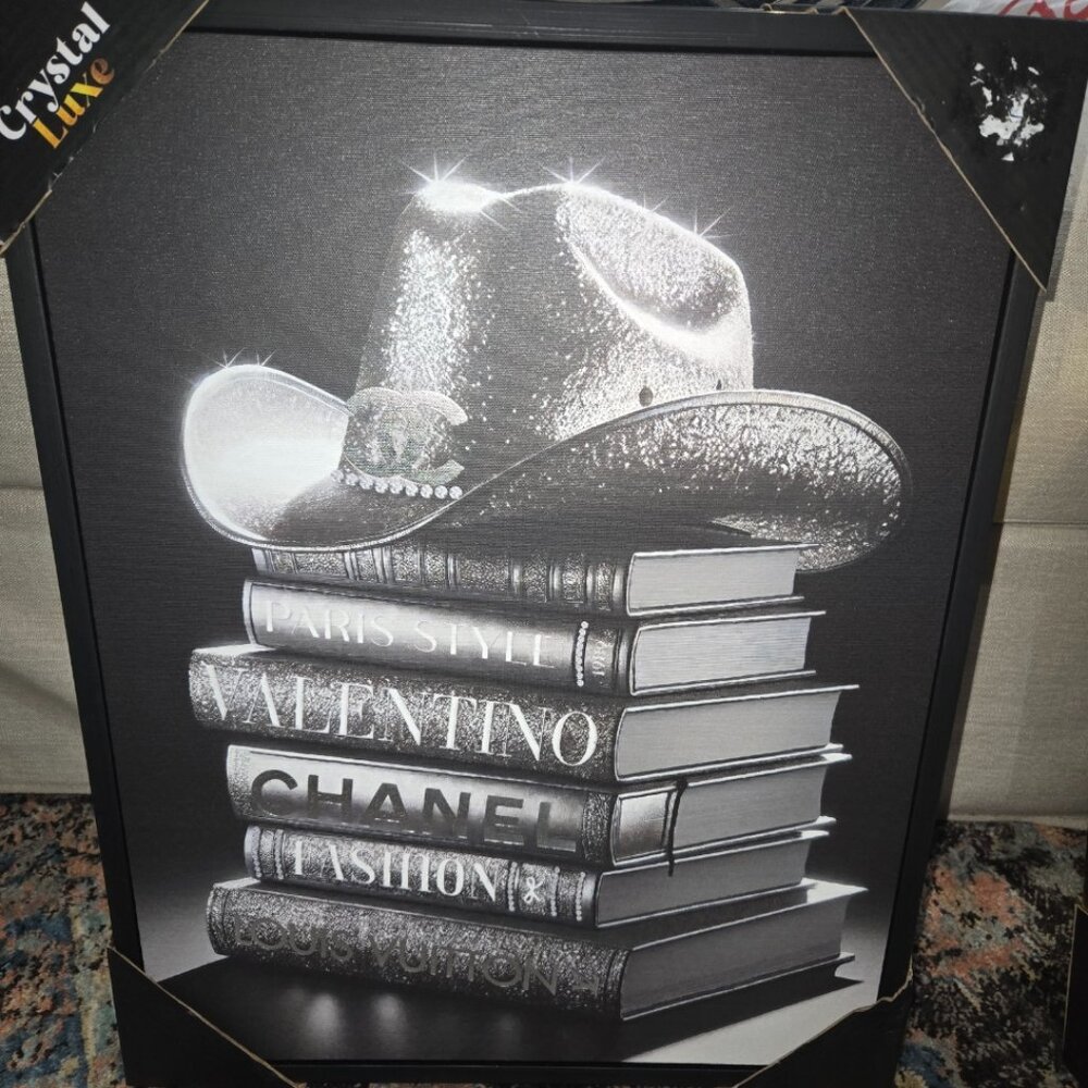 NEW Crystal Luxe Designer Artwork